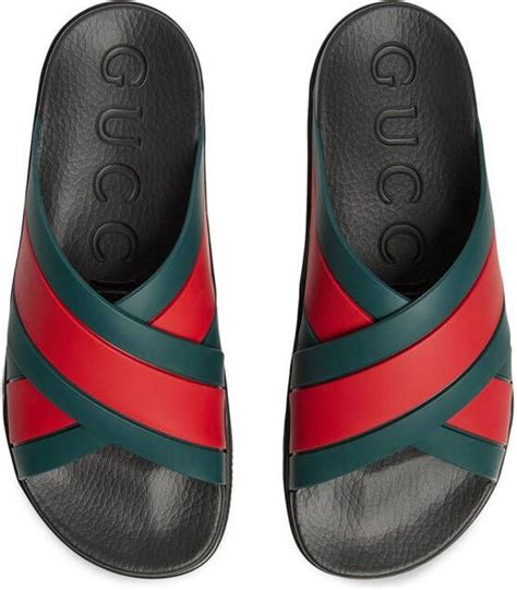 gucci slippers groen|original Gucci slippers.